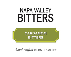 Cardamom Bitters - label - Napa Valley Bitters 